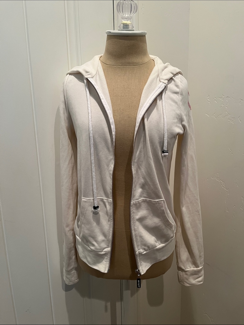 Peace Love World Women's Zip Hoodie
